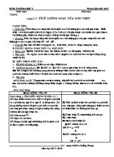 Giáo án Hình học Lớp 9 - Tiết 5 Tỉ số lượng giác của góc nhọn - Năm học 2017-2018 - Phạm Quang Huy